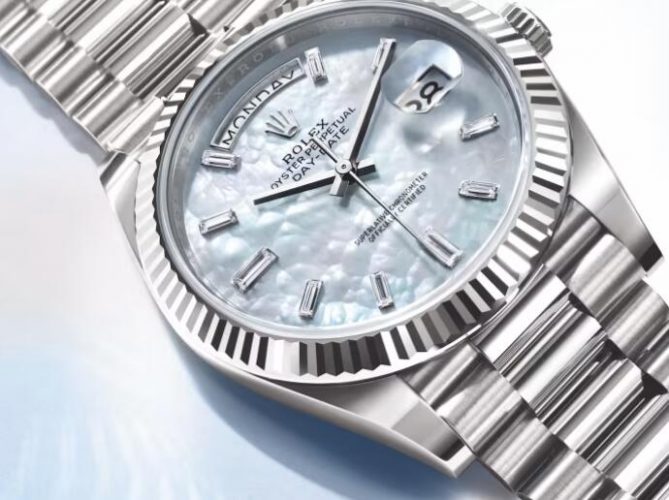 The High Quality UK Replica Rolex Oyster Perpetual Day-Date Collection Watches Is A Masterclass In The Evolution Of Elegance